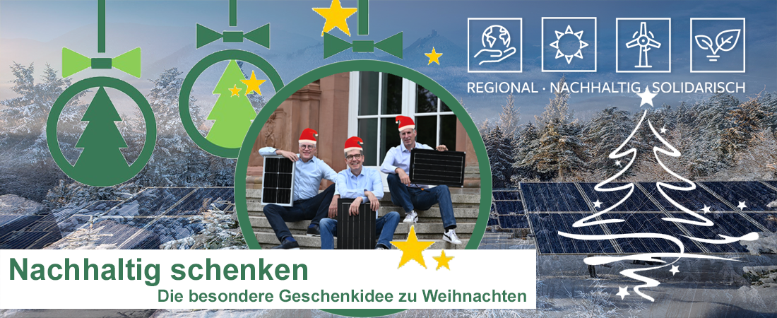 Weihnachtsaktion 2025 Nachhaltigkeit schenken